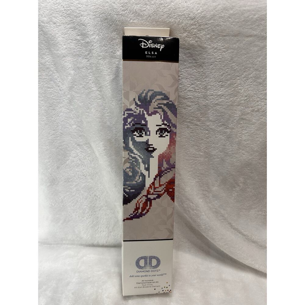 Brand New Diamond Dotz Disney Elsa Frozen All Inclusive Diamond Facet Art Kit